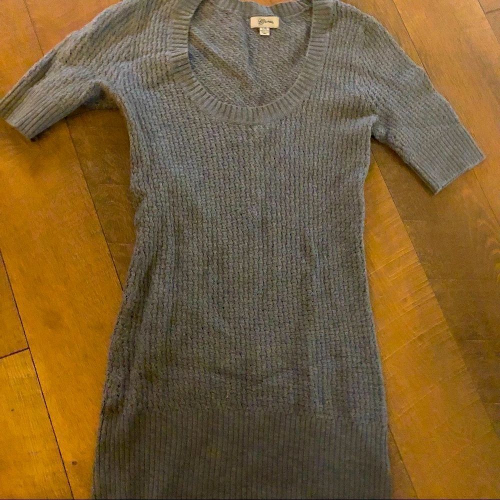 Guess gray silver dress